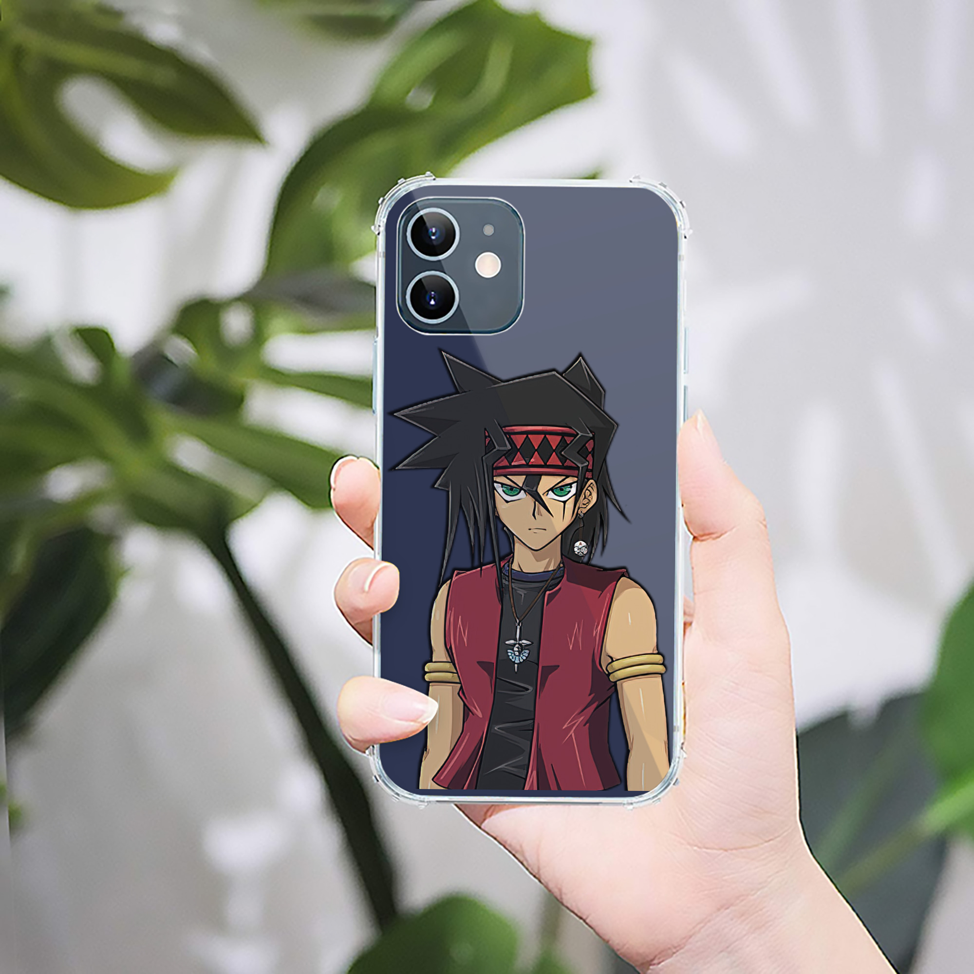 （画像用） 遊☆戯☆王 Yu-Gi-Oh! 【iPhone 12シリーズ対応】透明スマホケース（クリアソフトケース）
